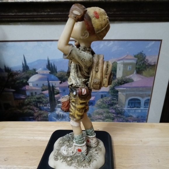 THE BEACHCOMERS COASTAL⛵🐧10.5",LIFE RESIN FIGURINE 1989 DECOR. - Picture 4 of 16